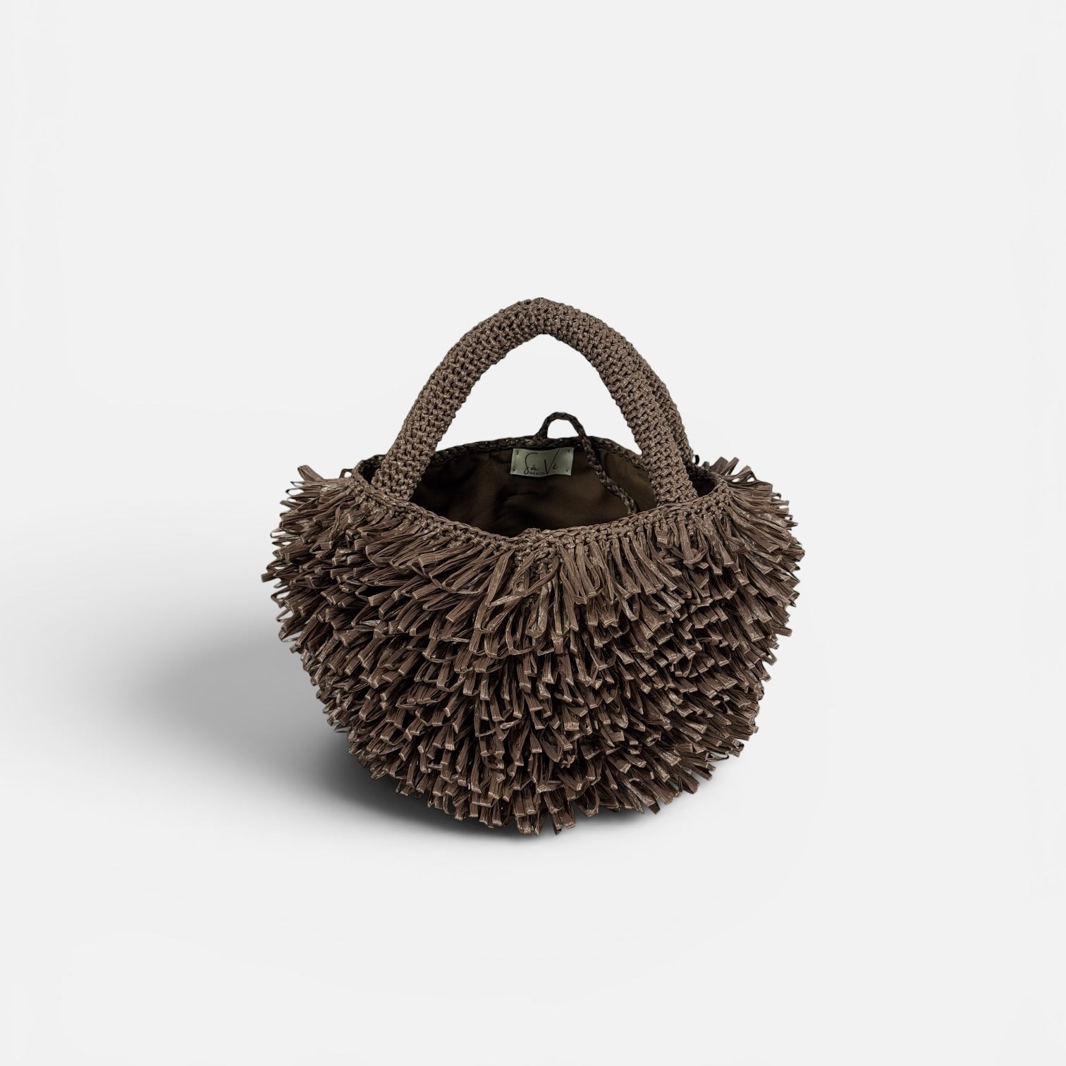 Borsa in rafia Riccio