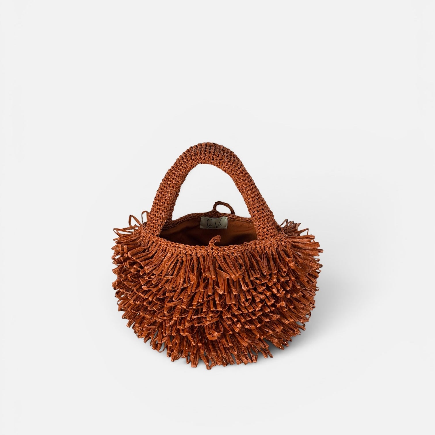 Borsa in rafia Riccio